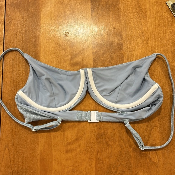 Blackbough baby blue mix and match two-piece swim set - Picture 8 of 10